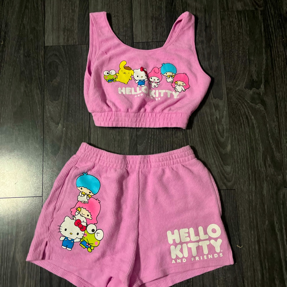 Hello kitty Pajama set.